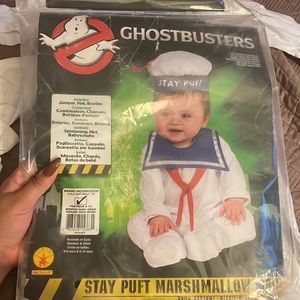 Ghostbusters busters marshmallows cute baby costumes
